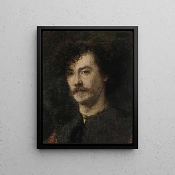Portret Whistlera - Henri Fantin-Latour — oprawiony obraz na ścianie