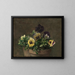 Pensées en pot - Henri Fantin-Latour — oprawiony obraz na ścianie
