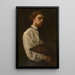 autoportret - Henri Fantin-Latour — oprawiony obraz na ścianie