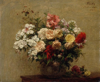Letnie kwiaty - Henri Fantin-Latour — widok dzieła