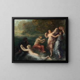 Tannhäuser - Henri Fantin-Latour — oprawiony obraz na ścianie