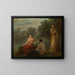 Trzy nimfy przy źródle - Henri Fantin-Latour — oprawiony obraz na ścianie