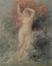 Wenus unoszącej się nad morzem - Henri Fantin-Latour — widok dzieła