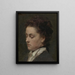 Victoria Dubourg, żona artysty - Henri Fantin-Latour — oprawiony obraz na ścianie