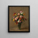 Zinnias - Henri Fantin-Latour — oprawiony obraz na ścianie