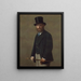 Édouard Manet - Henri Fantin-Latour — oprawiony obraz na ścianie
