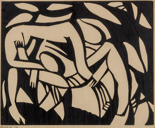 Les Lutteurs - Henri Gaudier-Brzeska — widok dzieła