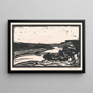 Henri Jonas - Landschap met meanderende rivier.webp