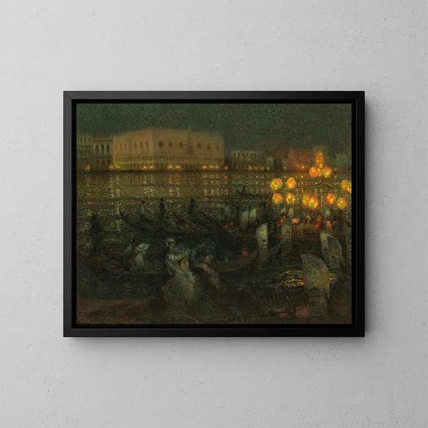 La Sérénissime Venise - Henri Le Sidaner — oprawiony obraz na ścianie
