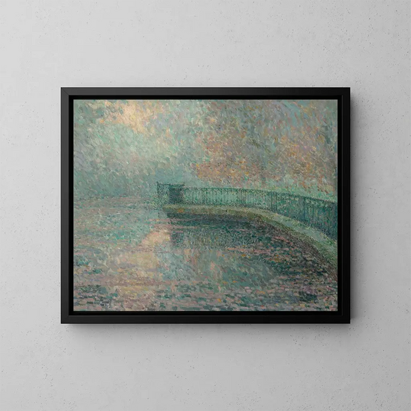 La balustrade de Londres - Henri Le Sidaner — oprawiony obraz na ścianie