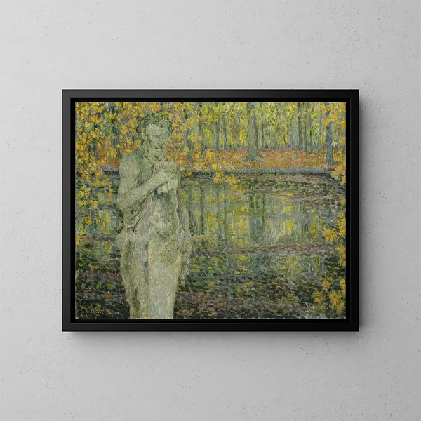 Le Vieux Faune - Henri Le Sidaner — oprawiony obraz na ścianie