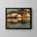 Les Maisons sur l'eau à Berneval ou le Canal au clair de lune - Henri Le Sidaner — oprawiony obraz na ścianie