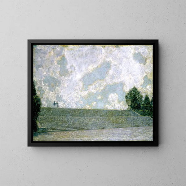Les Marches du Palais de Versailles - Henri Le Sidaner — oprawiony obraz na ścianie
