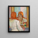 przed lustrem - Henri Lebasque — oprawiony obraz na ścianie