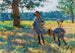 La cueillette des fleurs - Henri Lebasque — widok dzieła