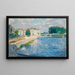 La Marne Lagny - Henri Lebasque — oprawiony obraz na ścianie