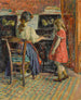 Lewań z pianina Marthe i Nono - Henri Lebasque — widok dzieła