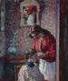 Le coiffure - Henri Lebasque — widok dzieła