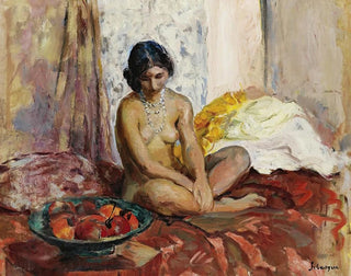 L'Égyptienne au plateau de fruits - Henri Lebasque — widok dzieła