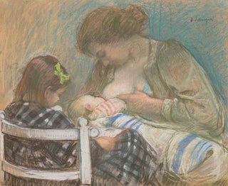 Macierzyństwo - Henri Lebasque — widok dzieła