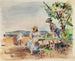 na tarasie - Henri Lebasque — widok dzieła