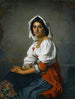 La Jeune Italienne - Henri Lehmann — widok dzieła