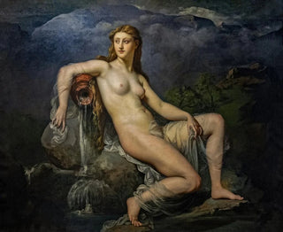 La Source ou l'Eau - Henri Lehmann — widok dzieła