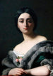 Léonide lub Monna Belcolore - Henri Lehmann — widok dzieła