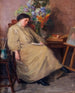 Le peintre endormi - Henri Loubat — widok dzieła