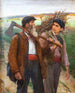 Le retour des bûcherons - Henri Loubat — widok dzieła