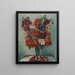 Dahlias - Henri Manguin — oprawiony obraz na ścianie