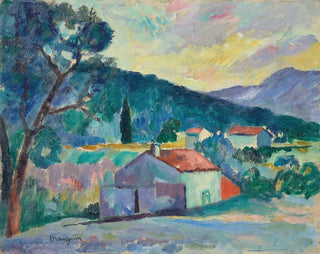 Le Mas de Saint-Tropez - Henri Manguin — widok dzieła