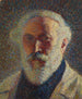 Autoportret z białą brodą - Henri Martin — widok dzieła