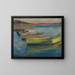 Łodzie w okolicach Collioure - Henri Martin — oprawiony obraz na ścianie