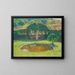 Bassin et tonnelle sud-ouest du parc de Marquayrol - Henri Martin — oprawiony obraz na ścianie