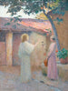 Le Christ et la Samaritaine - Henri Martin — widok dzieła