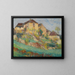 La Grande Maison de la Combe Labastide-du-Vert - Henri Martin — oprawiony obraz na ścianie
