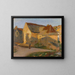 La vieille maison aux derniers rayons - Henri Martin — oprawiony obraz na ścianie