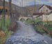 L'école et le pont sur le vert Labastide-du-Vert - Henri Martin — widok dzieła