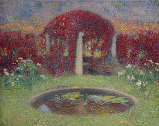 Henri Martin - Le Bassin et le tonnelle.webp