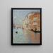 Le Palais jaune Venise - Henri Martin — oprawiony obraz na ścianie