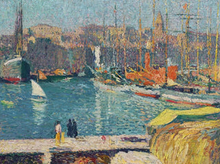 Henri Martin - Le vieux port de Marseille.webp
