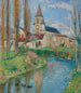 Kościół w Labastide-du-Vert - Henri Martin — widok dzieła