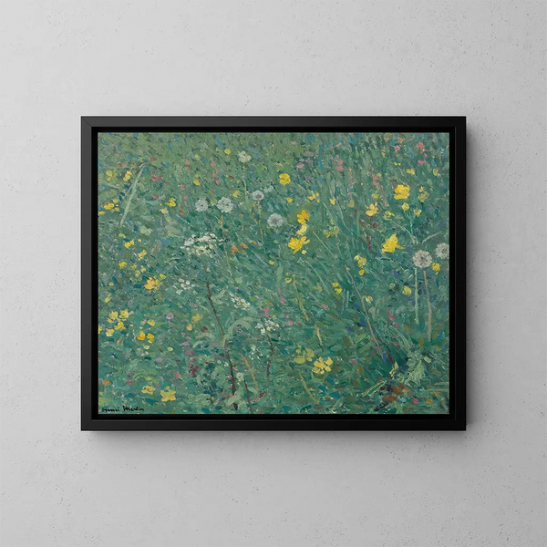 Les Fleurs - Henri Martin — oprawiony obraz na ścianie