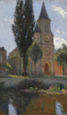 Kościół w Labastide-du-Vert pewnego letniego poranka - Henri Martin — widok dzieła
