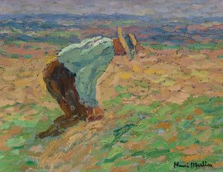 Lieur de gerbe - Henri Martin — widok dzieła