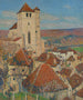 Saint-Cirq-Lapopie - Henri Martin — widok dzieła