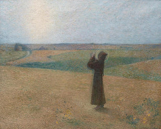 Święty Franciszek z Asyżu - Henri Martin — widok dzieła