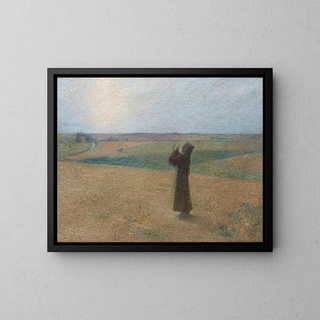 Święty Franciszek z Asyżu - Henri Martin — oprawiony obraz na ścianie