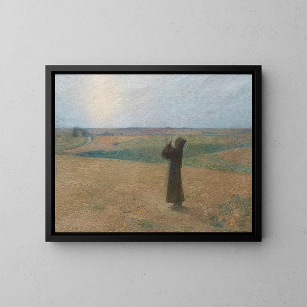 Święty Franciszek z Asyżu - Henri Martin — oprawiony obraz na ścianie
